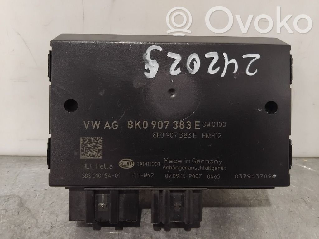 Audi A4 S4 B8 8K Centralina/modulo rimorchio barra di traino 