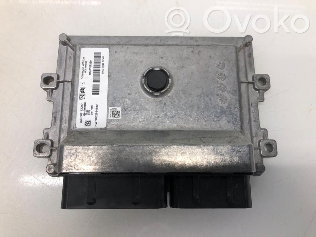 Engine control unit/module ECU   9840566480,9843529280,9840566480,9843529280