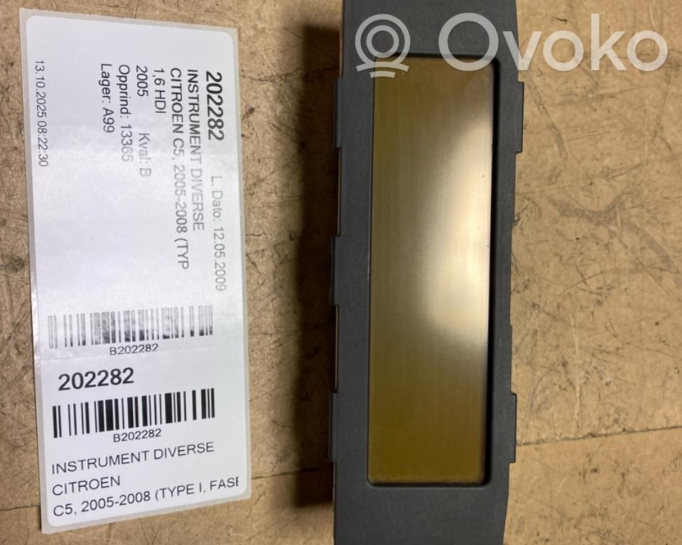 Citroen C5 Other dashboard part 