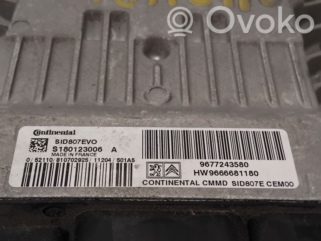 Peugeot 5008 Engine control unit/module ECU 