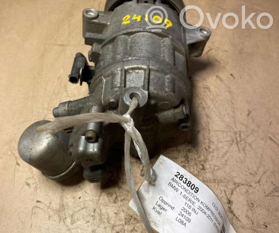 Air conditioning (A/C) compressor (pump)   64509145351,64509156821,64526915380,6452915682101,64529182793,89086,914535101,A4101541A025,A4101541A026