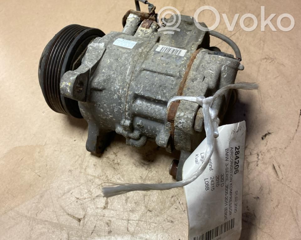 BMW 3 E90 E91 Klimakompressor Pumpe 