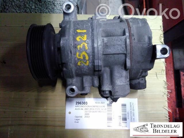 Audi A4 S4 B8 8K Air conditioning (A/C) compressor (pump) 