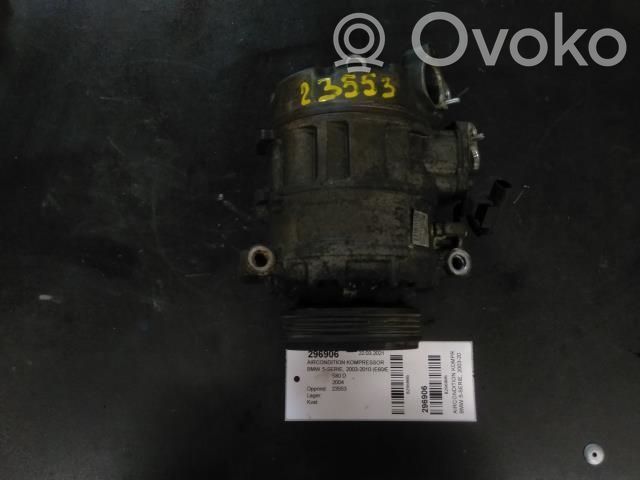 BMW 5 E60 E61 Air conditioning (A/C) compressor (pump) 