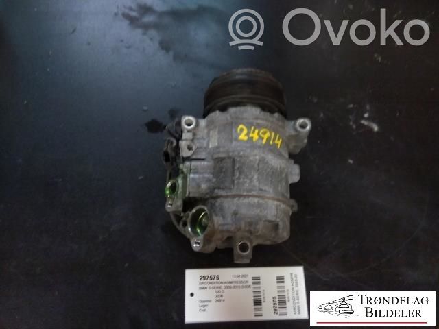 BMW 5 E60 E61 Compresor (pompă) aer condiționat (A/C) 