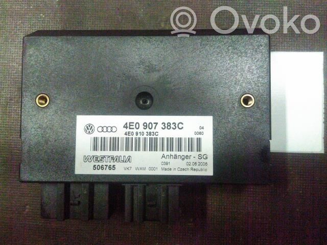 Audi Q7 4L Unidad de control/módulo de la barra de remolque 