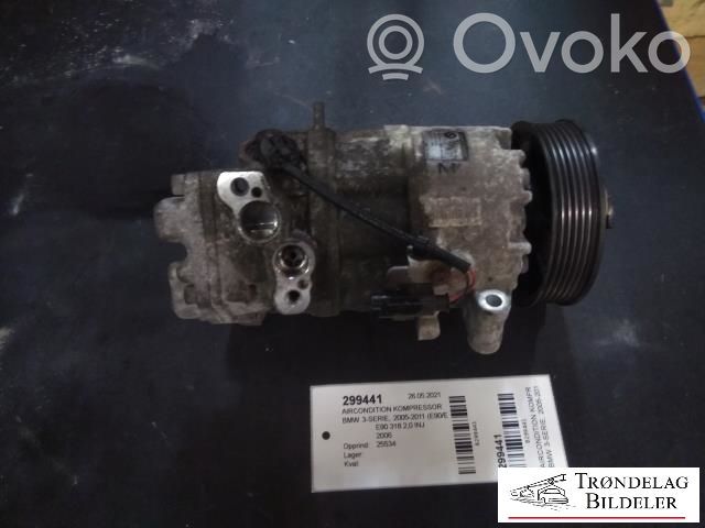 BMW 3 E90 E91 Air conditioning (A/C) compressor (pump) 