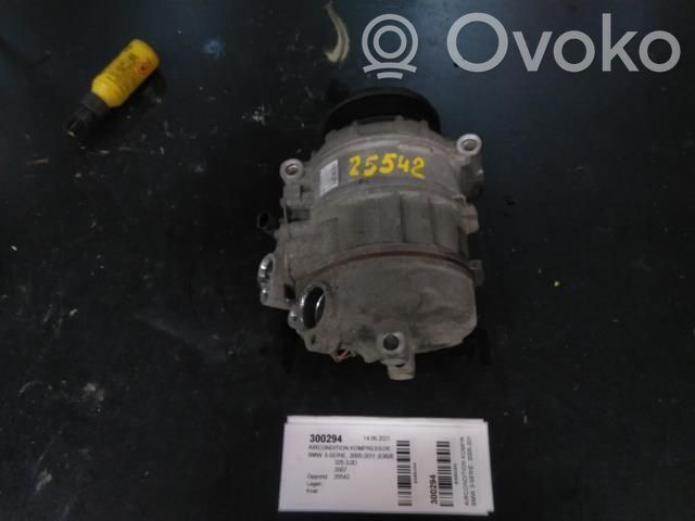 BMW 3 E90 E91 Compresor (bomba) del aire acondicionado (A/C)) 
