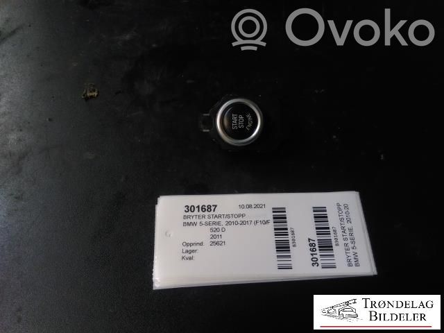 BMW 5 F10 F11 Buton pornire/oprire motor 