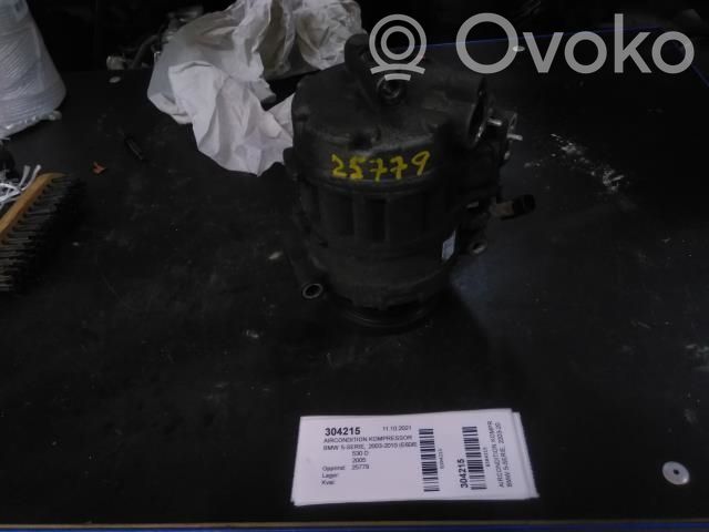 BMW 5 E60 E61 Air conditioning (A/C) compressor (pump) 