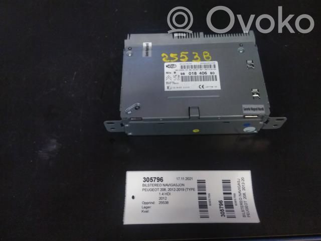 Peugeot 208 I Unità principale autoradio/CD/DVD/GPS 