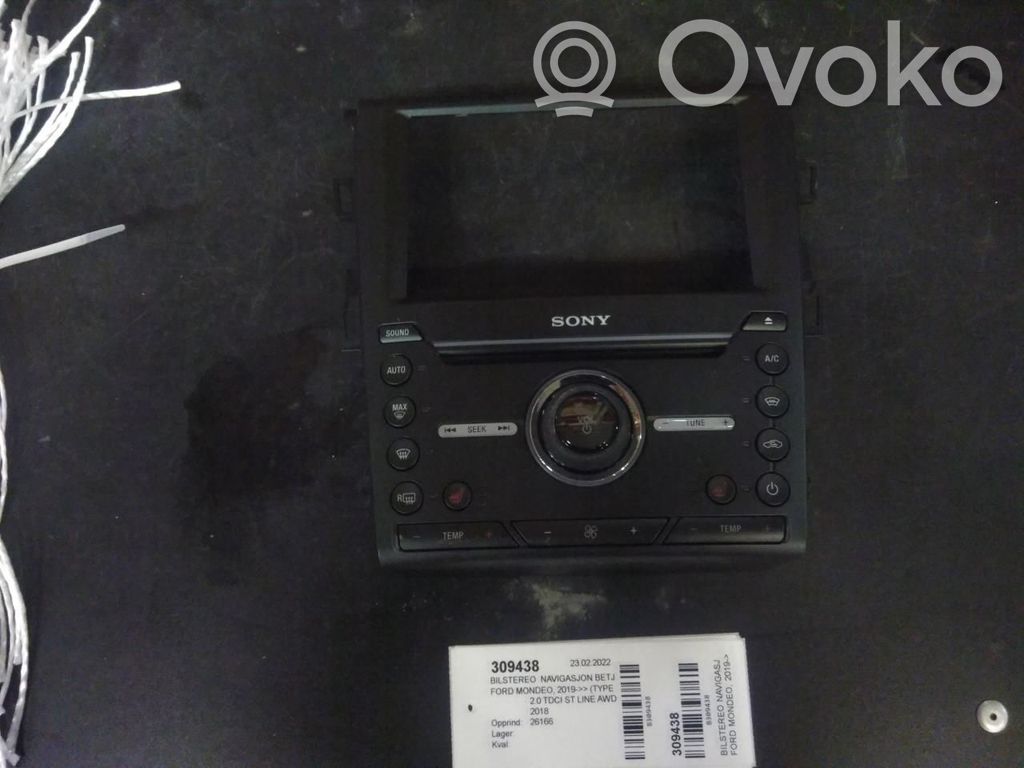 Panel / Radioodtwarzacz CD/DVD/GPS   HS7T17E245DCB,9015385,9015385,HS7T17E245DCB