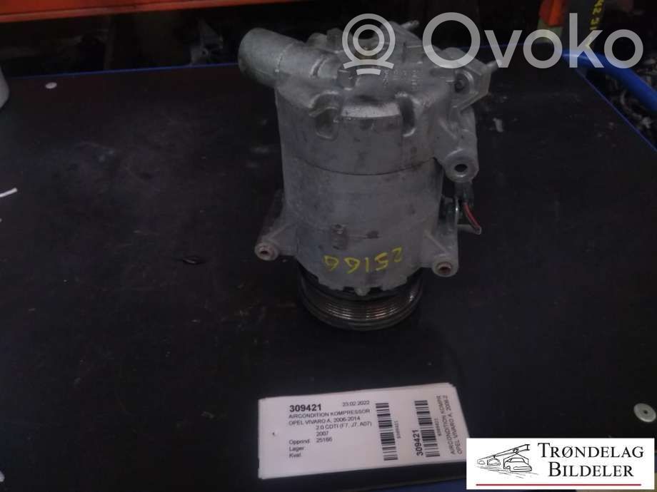 Opel Vivaro Compresseur de climatisation 