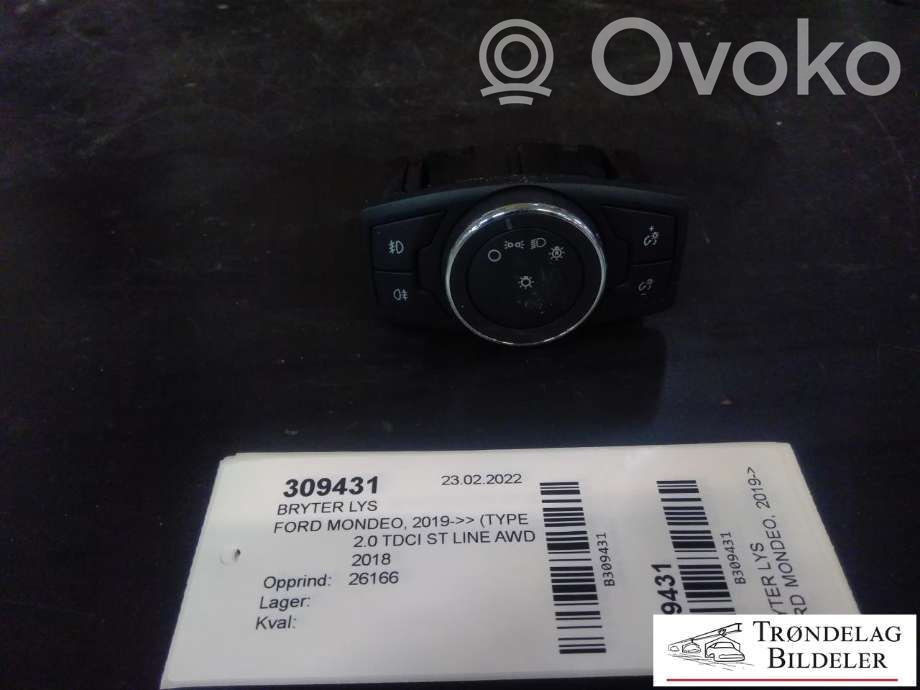 Ford Mondeo MK V Light switch 