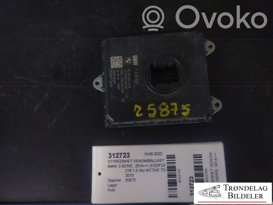 BMW 2 F45 Unidad de control/módulo de los faros xenón 