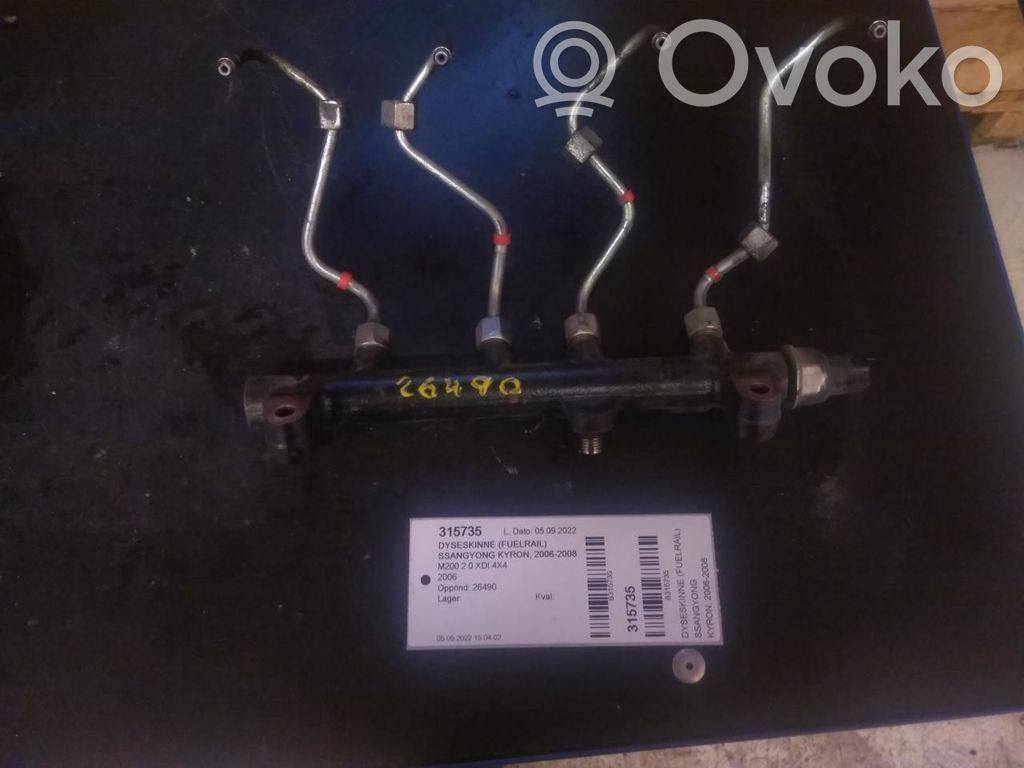 SsangYong Kyron Distributore del carburante agli iniettori 