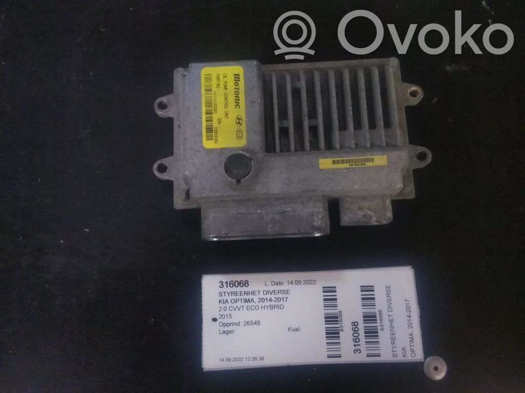 KIA Optima Muut ohjainlaitteet/moduulit 