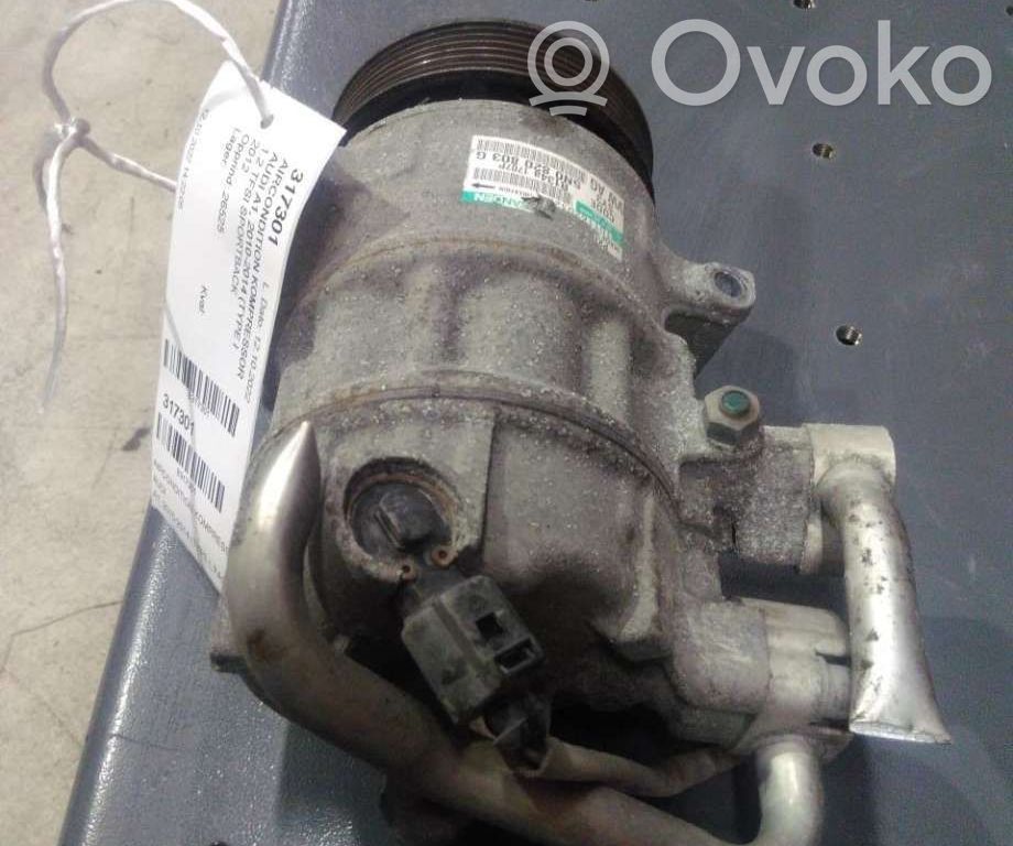 Ilmastointilaitteen kompressorin pumppu (A/C)   1K0820803A,1K0820803B,1K0820803F,1K0820803G,1K0820803H,1K0820803J,1K0820803K,1K0820803L,1K0820803M,1K0820803N,1K0820803P,1K0820803Q,1K0820803S,1K0820859F,1K0820859S,5K0820803,5K0820803A,5K0820803B,5K0820803C,5K0820803D,5K0820803E,5K0820803F,5K0820803G,5K0820803H,5K0820803J,5K0820803K,5N0820803,5N0820803A,5N0820803B,5Q0820803D,5Q0820803F,5Q0820803G,5Q0820803J,5Q0820803K,890632,ACP634