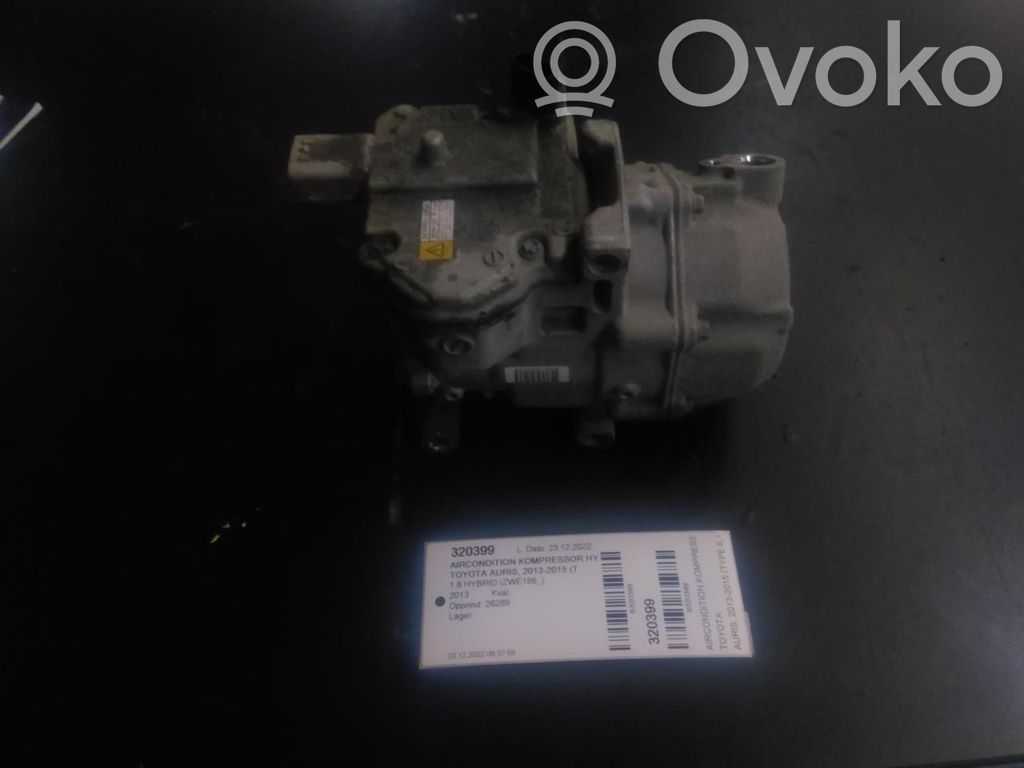 Toyota Auris E180 Compresor (pompă) aer condiționat (A/C) 