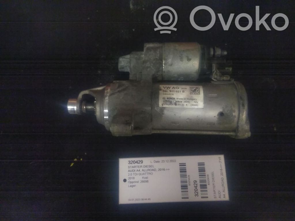 Audi A4 S4 B9 Electromotor 