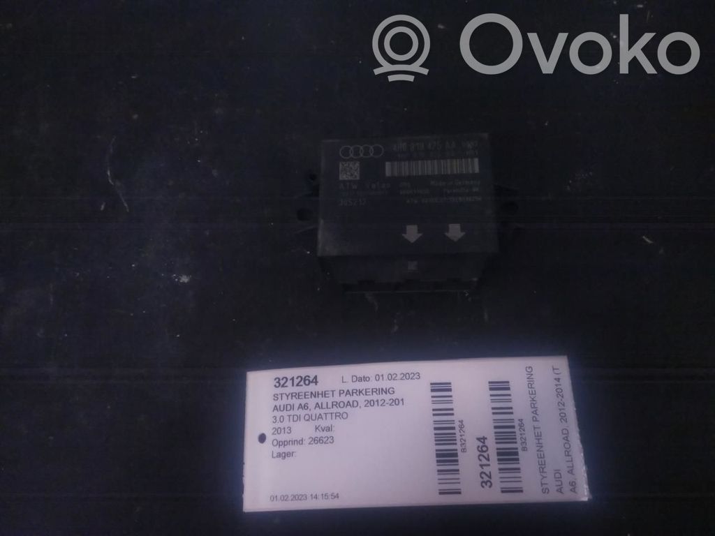 Audi A6 Allroad C7 Unitate/modul de comandă parcare PDC 
