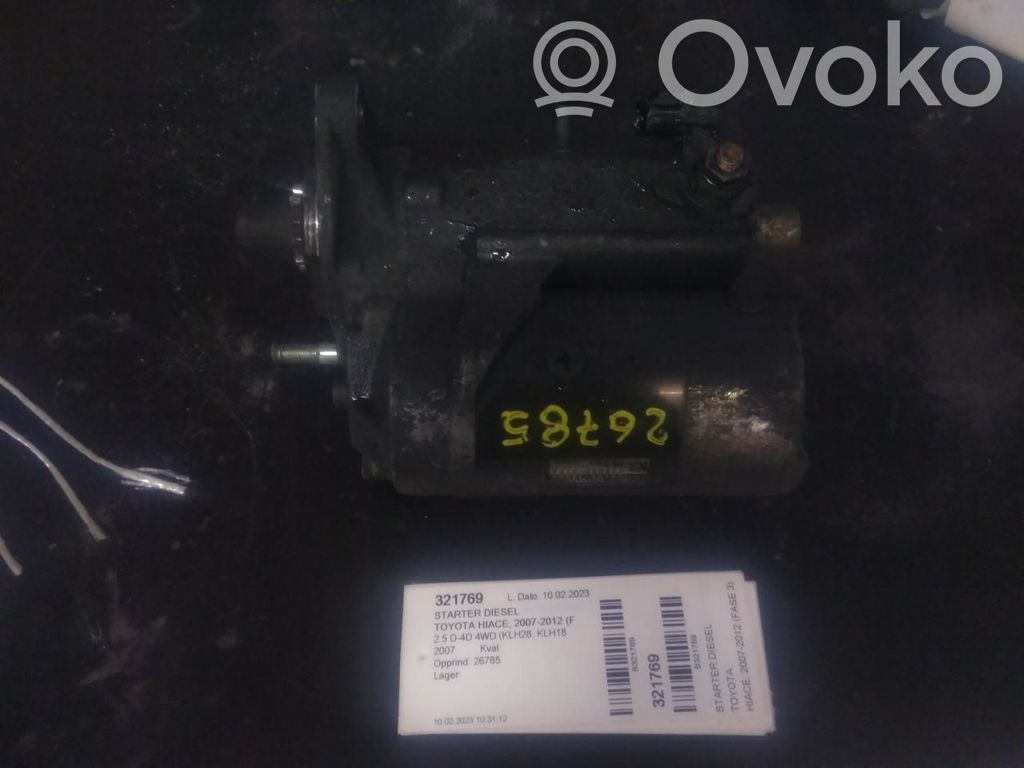 Toyota Hiace (H200) Electromotor 