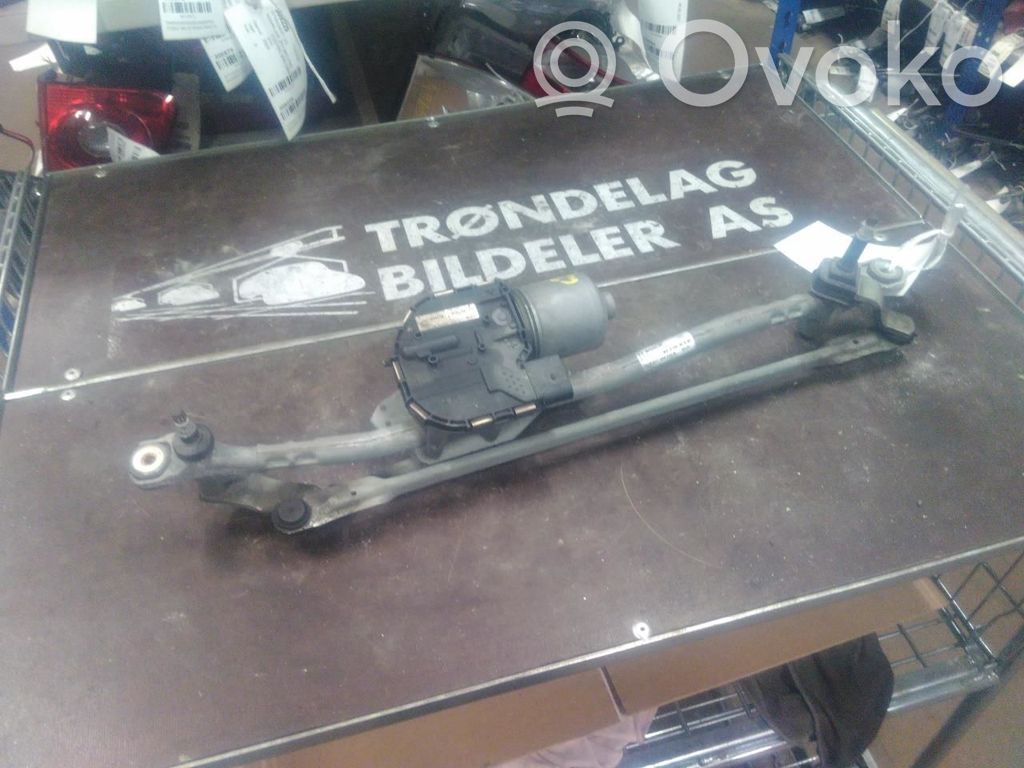 Audi A6 Allroad C7 Tiranti e motorino del tergicristallo anteriore 