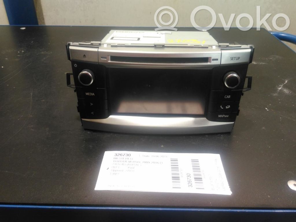 Toyota Verso Panel / Radioodtwarzacz CD/DVD/GPS
