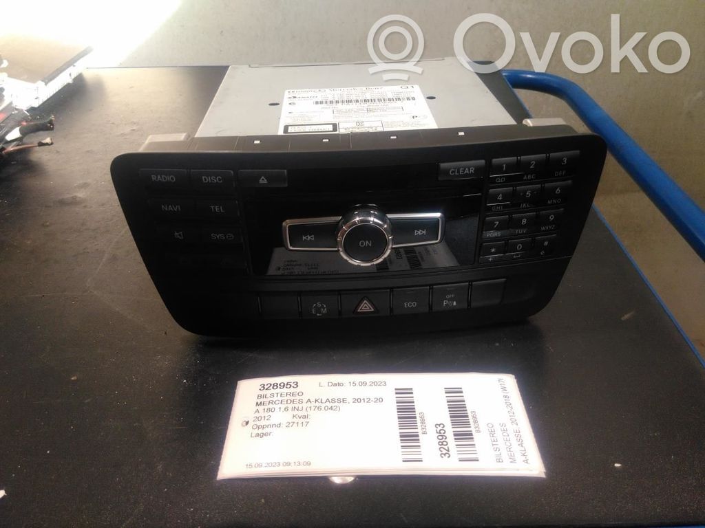 Mercedes-Benz A W176 Unità principale autoradio/CD/DVD/GPS