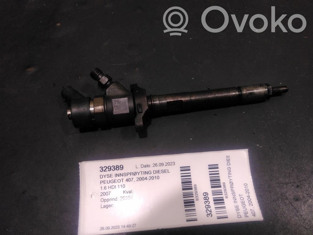 Peugeot 407 Inyector de combustible 