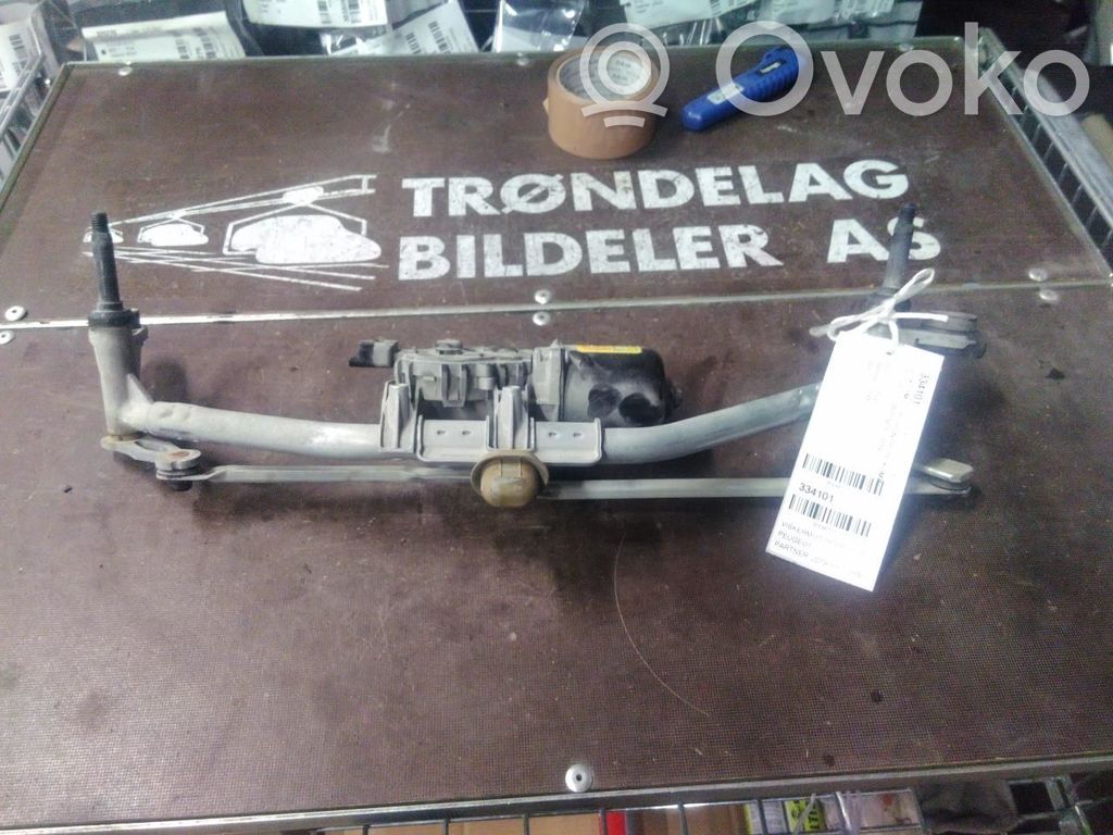 Peugeot Partner III Motor și paralelogram ștergător parbriz 