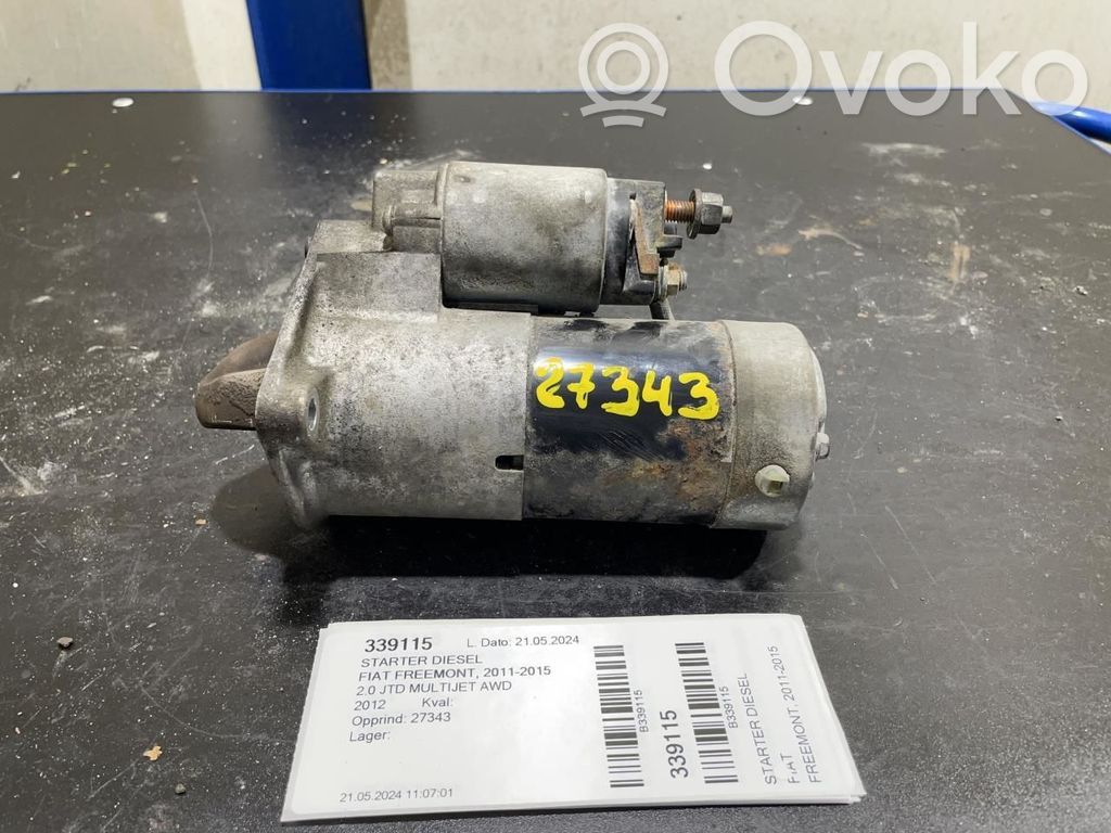 Fiat Freemont Motorino d’avviamento 