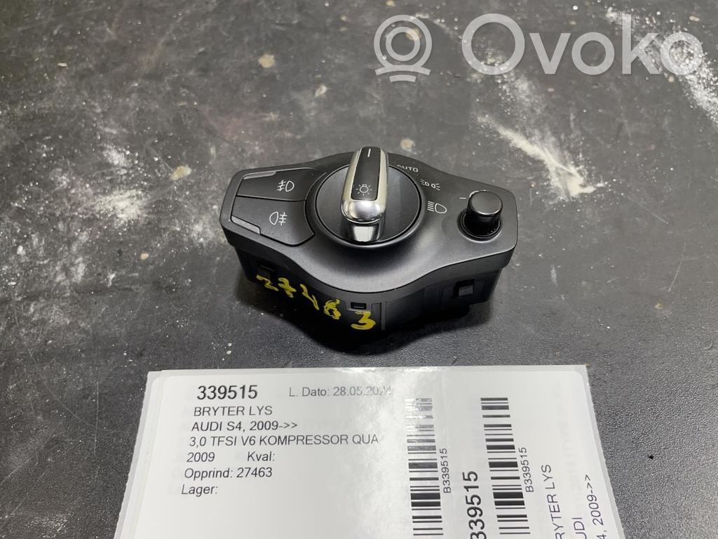 Audi A4 S4 B8 8K Comutator lumini 