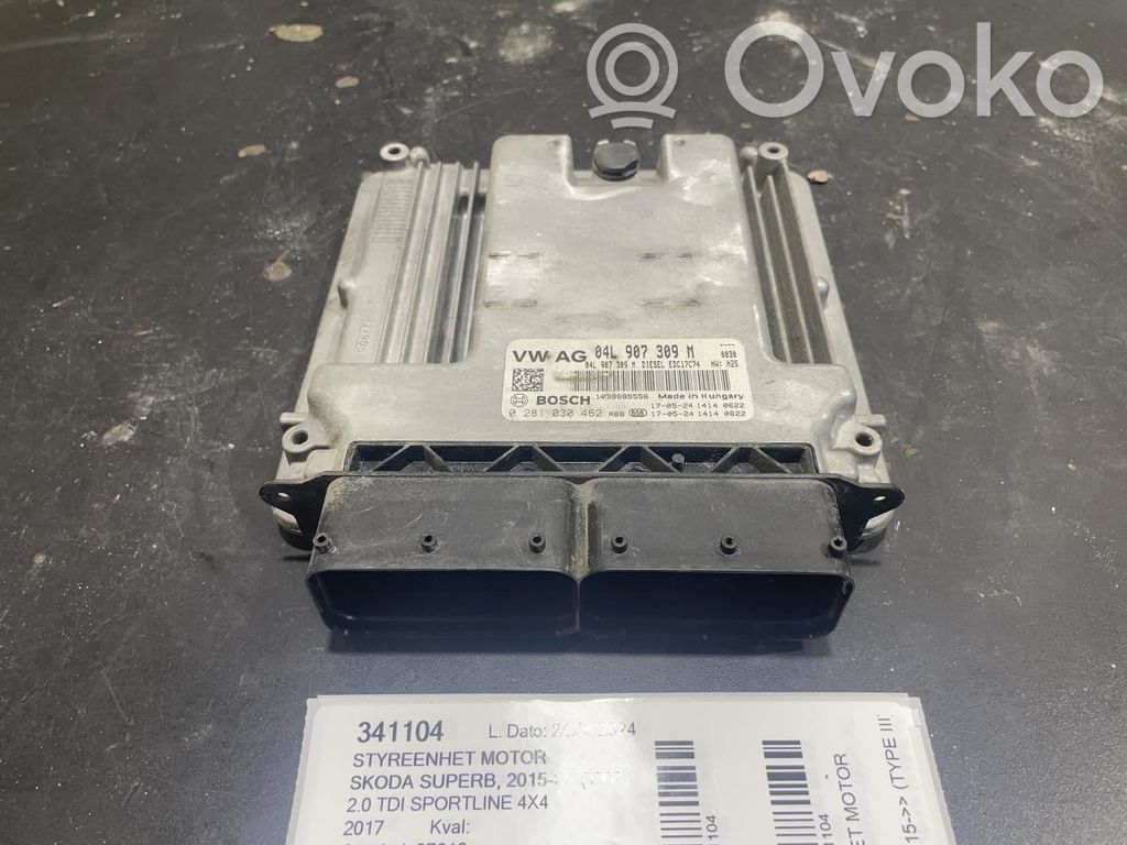 Skoda Superb B8 (3V) Centralina/modulo motore ECU 