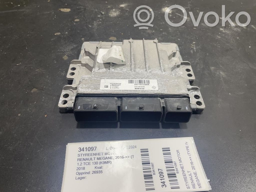 Renault Megane IV Komputer / Sterownik ECU silnika 