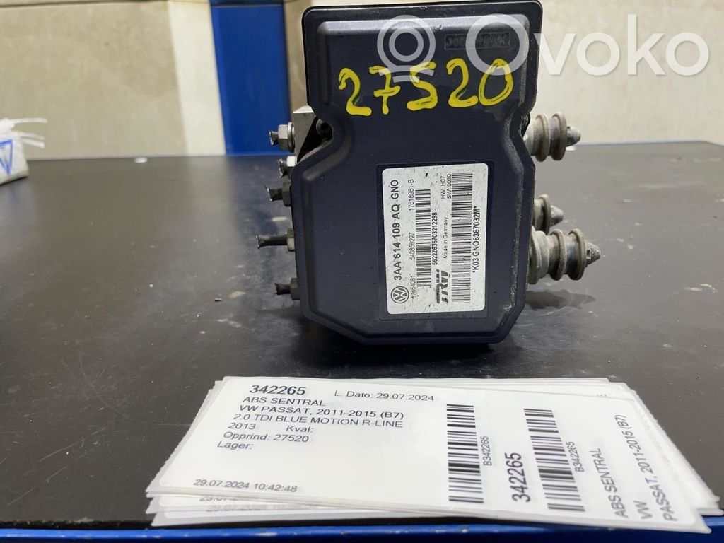 ABS-pumppu   3AA614109AQ,3AA614109AQ