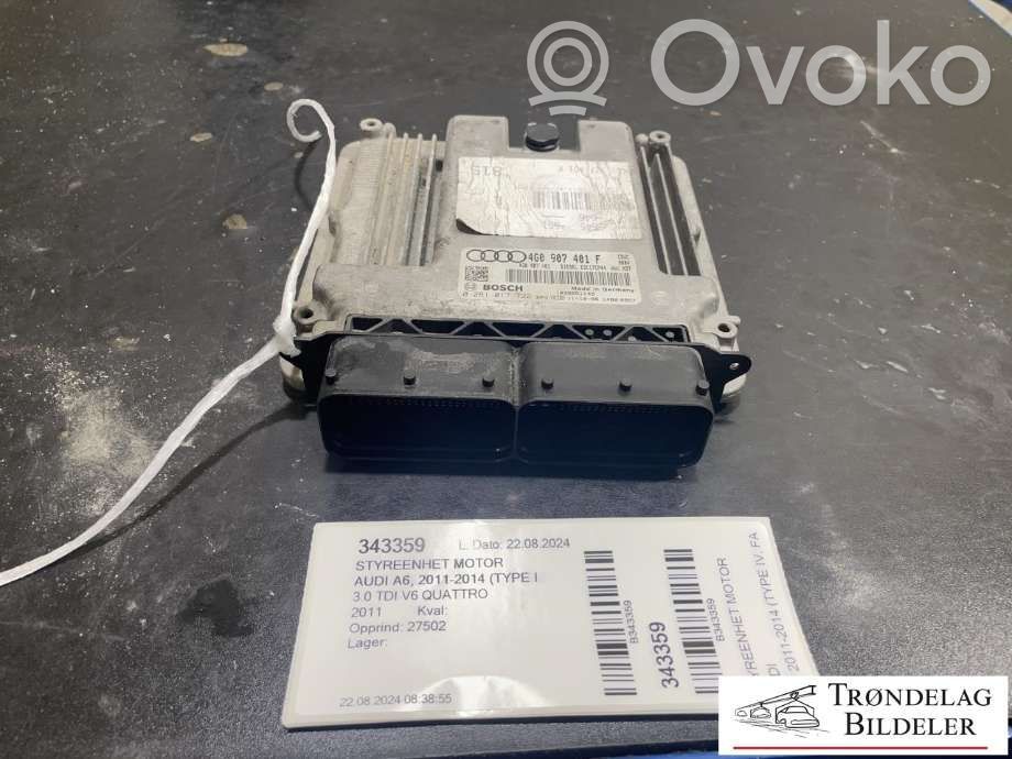 Audi A6 S6 C7 4G Engine control unit/module ECU 
