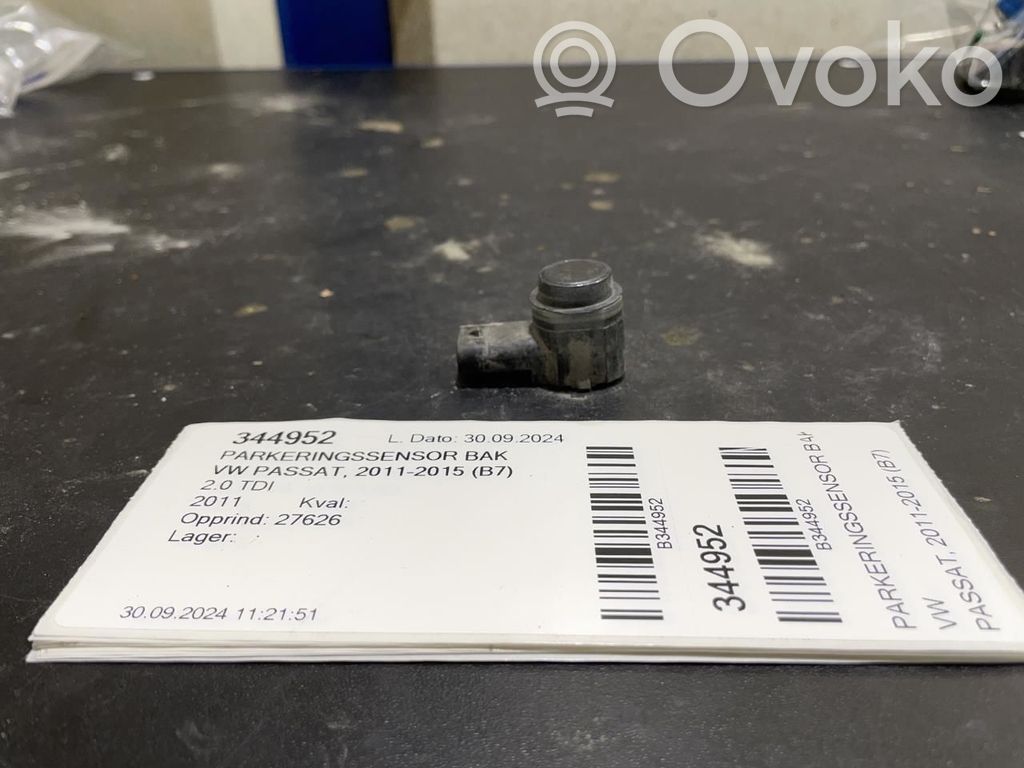 Volkswagen PASSAT B7 Interruptor del sensor de aparcamiento (PDC) 
