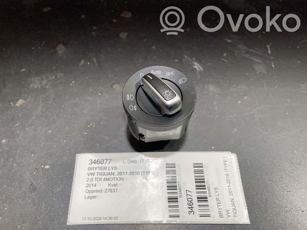 Interruptor de luz   3C8941431A,3C8941431A