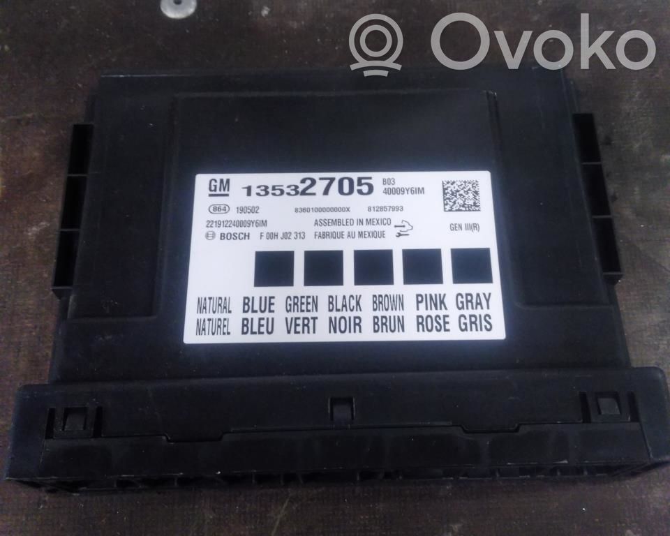 Opel Ampera- E Central body control module 
