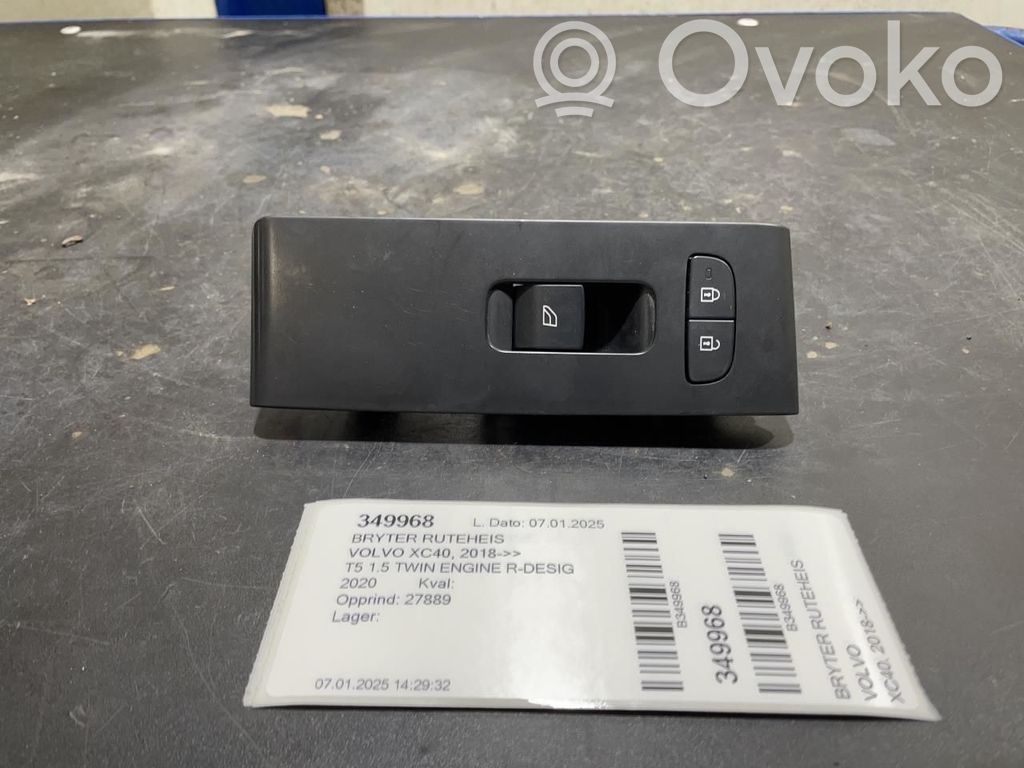 Volvo XC40 Interruttore di controllo dell’alzacristalli elettrico 