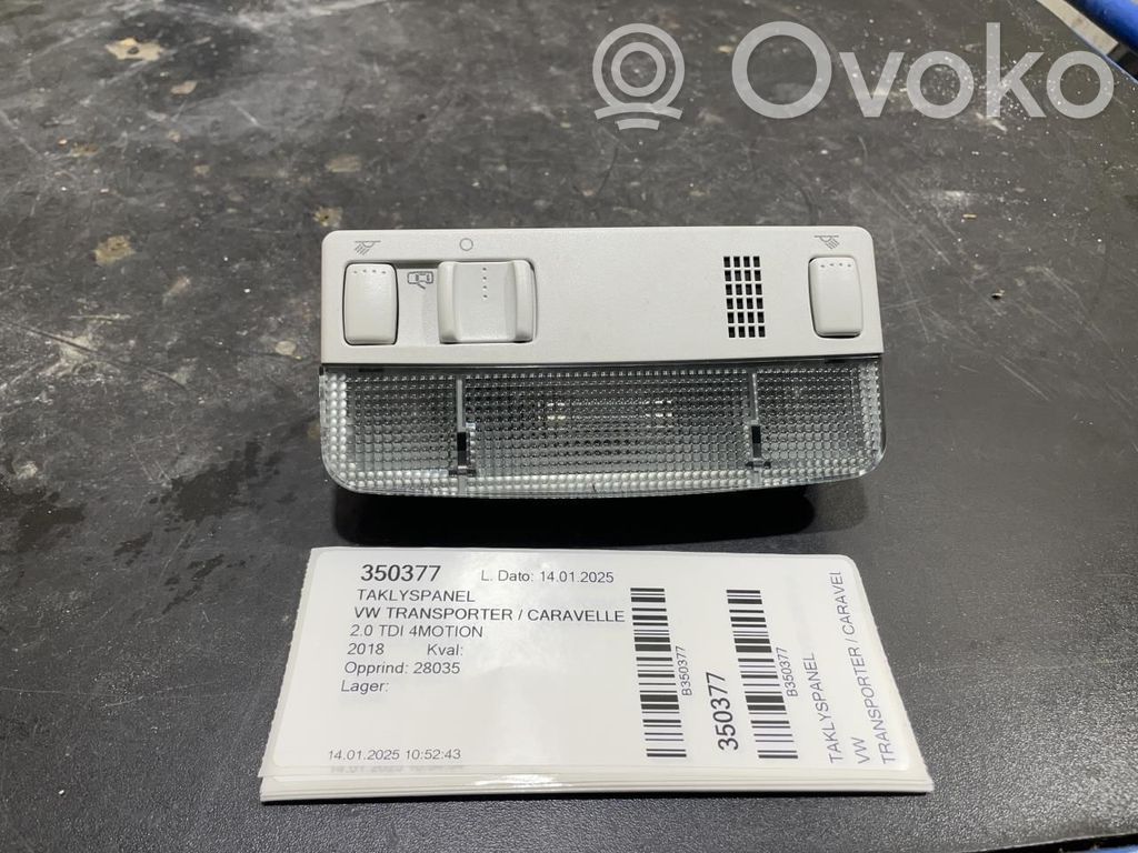 Volkswagen Transporter - Caravelle T6 Interruptor de control del panel de luces 