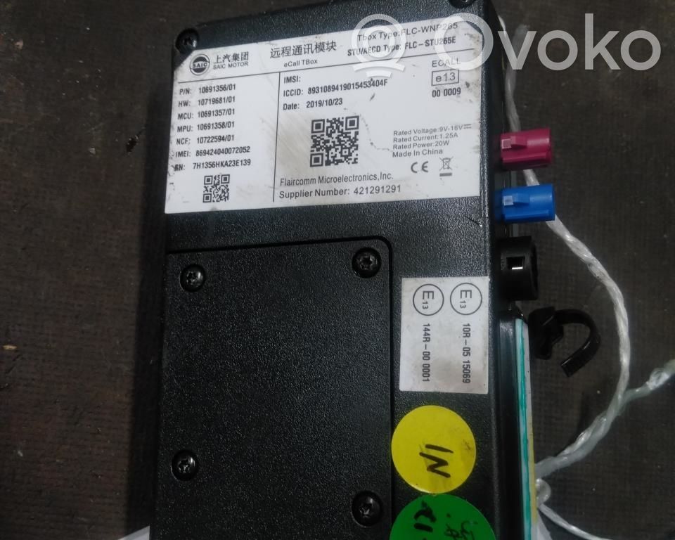 MG ZS Other control units/modules 