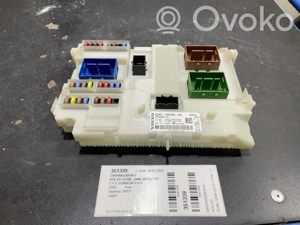 Volvo XC60 Set cutie siguranțe 