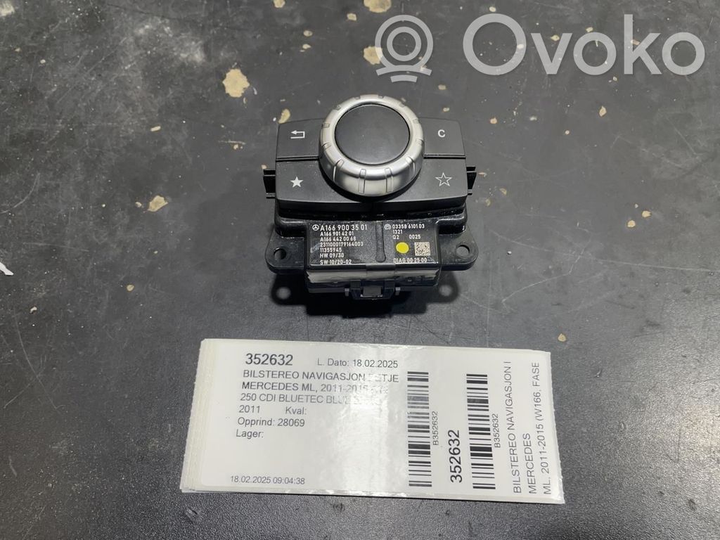 Mercedes-Benz ML W166 Unitate principală radio/CD/DVD/GPS 
