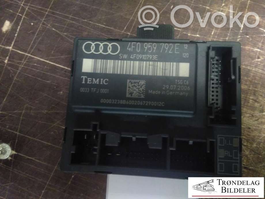 Unité de commande module de porte   4F0959792E,4F0959792E