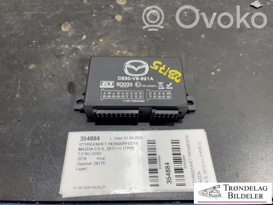 Mazda CX-5 II Steuergerät/Modul für die Anhängerkupplung 