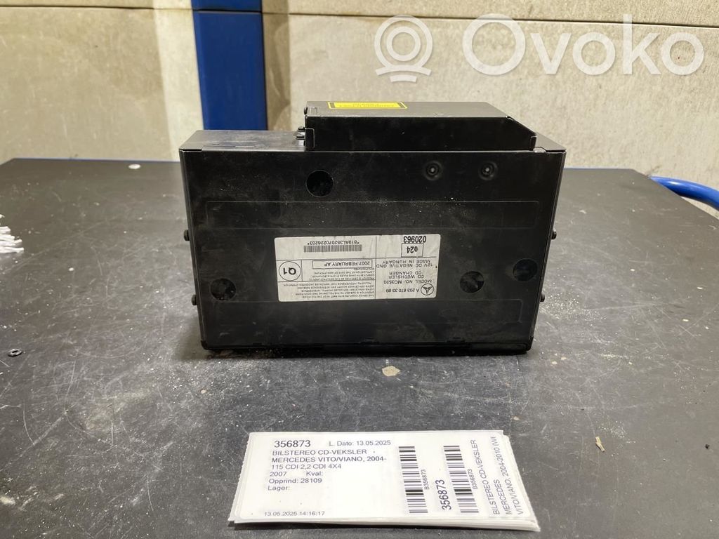 Mercedes-Benz Vito Viano W639 Schimbător CD/DVD