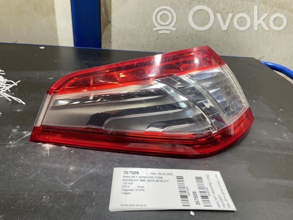 Peugeot 508 Lampa tylna 