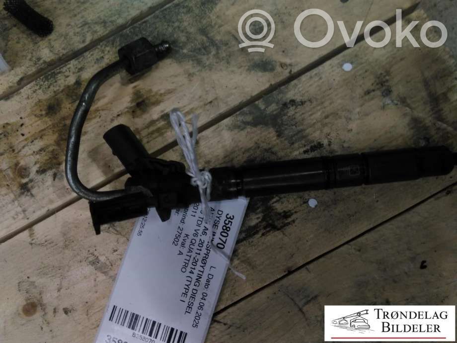 Audi A6 S6 C7 4G Inyector de combustible 